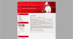 Desktop Screenshot of cookiesbyjames.com